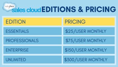Salesforce CRM Pricing